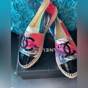 Authentic Chanel Espadrilles